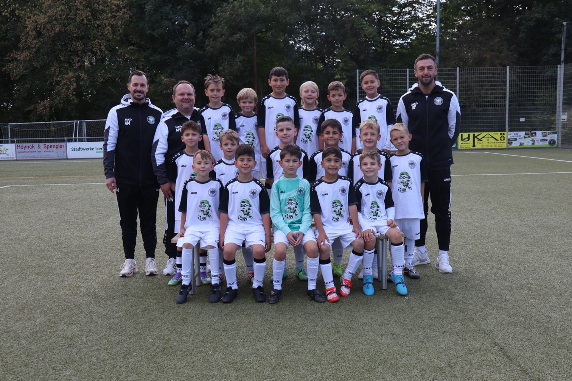 Mannschaftsfoto F2-Junioren