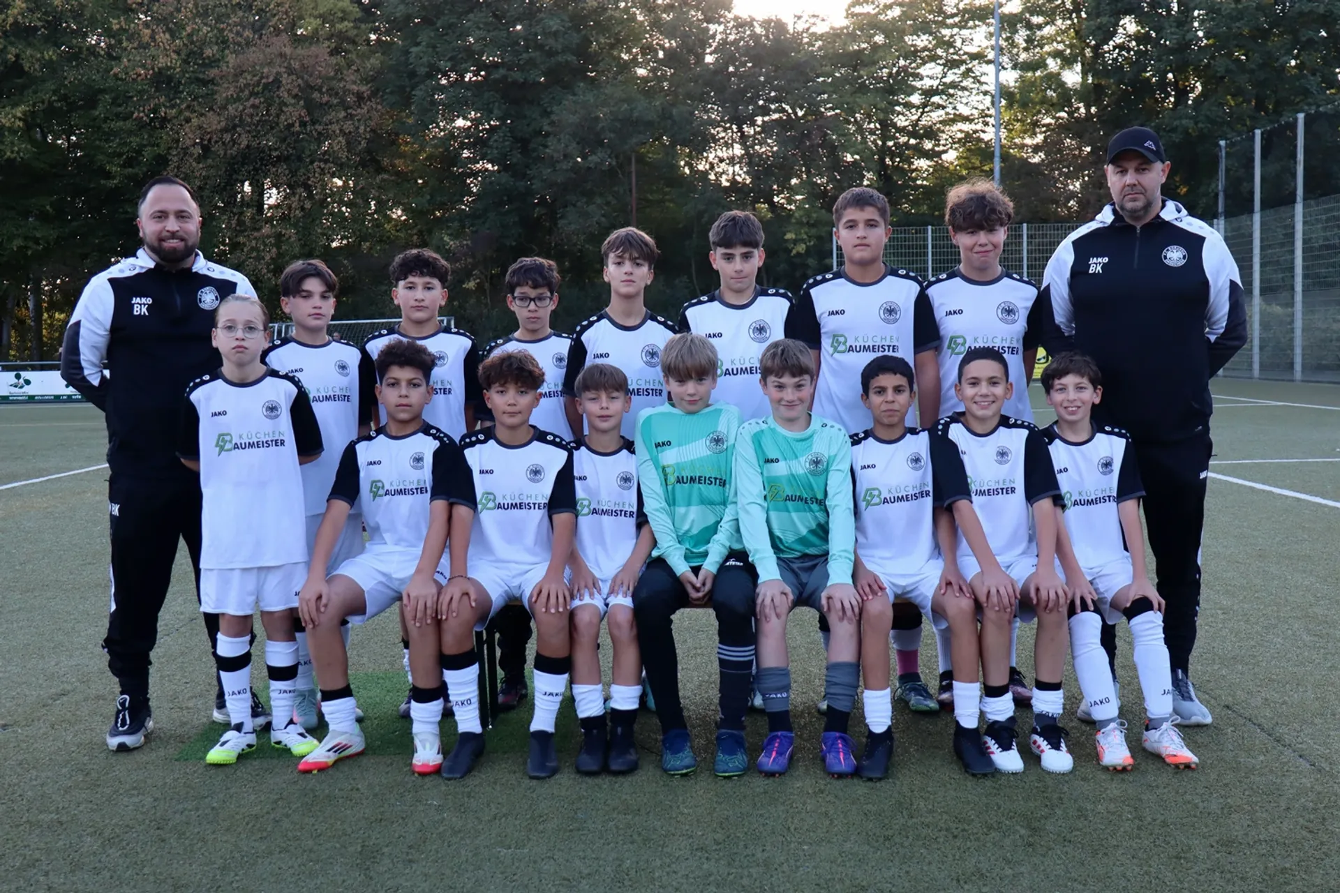 Mannschaftsfoto D1-Junioren