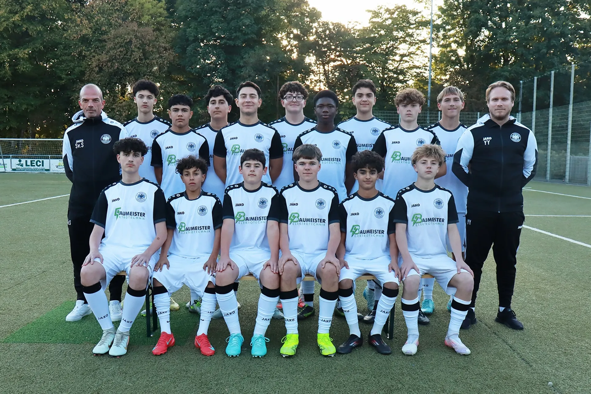 Mannschaftsfoto B-Junioren