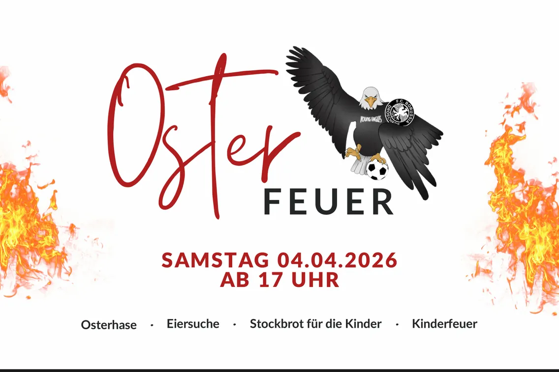 Foto zum Newsartikel Safe the Date! Unser jährliches Osterfeuer steht an! 