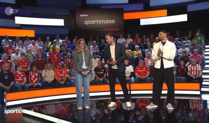 Unsere Nr. 11 im ZDF-Sportstudio 🥳
