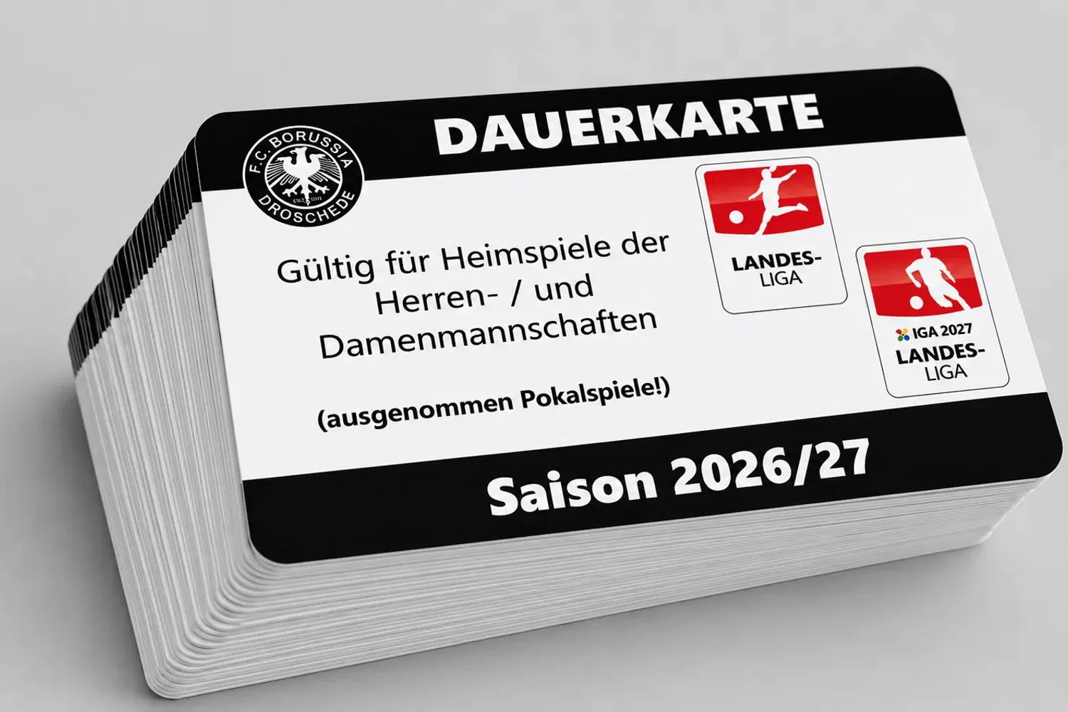 Dauerkarten ab sofort verfügbar!