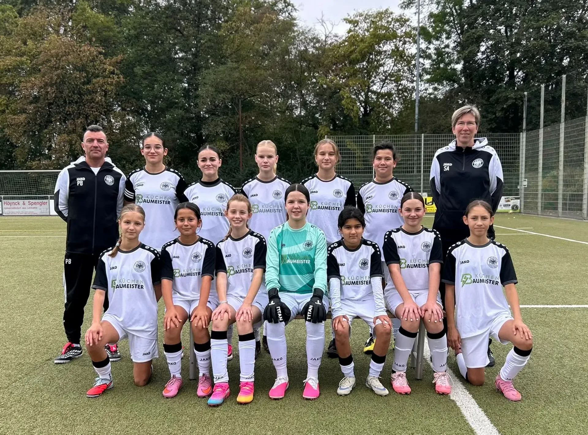 Mannschaftsfoto C1-Juniorinnen